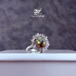انگشتر نقره زنانه الکساندریت