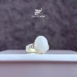 انگشتر نقره زنانه سنگ حرم حضرت زینب (س)