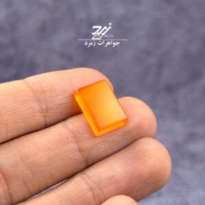 نگین عقیق زرد شرف الشمس کد 082