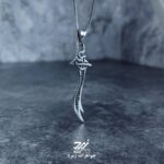 گردنبند استیل طرح ذوالفقار